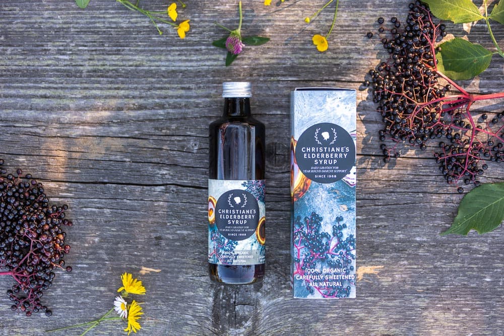 Elderberry Sirup Klassik, Flasche
